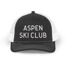 Aspen, Colorado Snapback Trucker Cap - Embroidered Aspen Hat-2