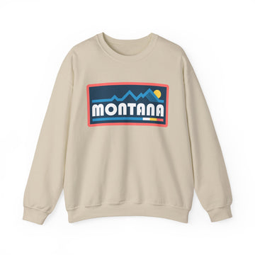 Montana Sweatshirt - Mountain Graphic Crewneck - 0