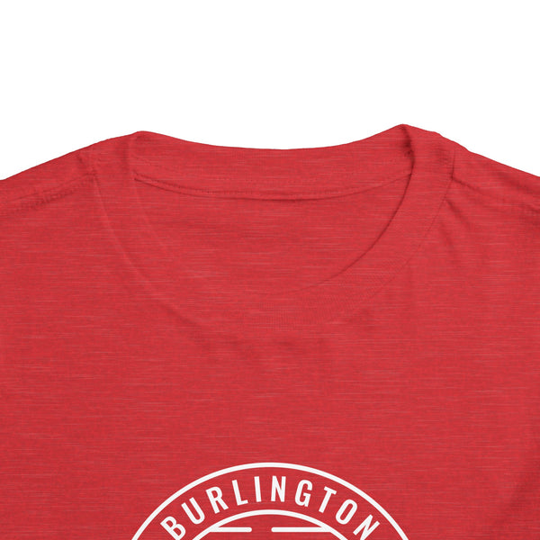 Burlington, Vermont Toddler T-Shirt - Retro Mountain Toddler Burlington Shirt