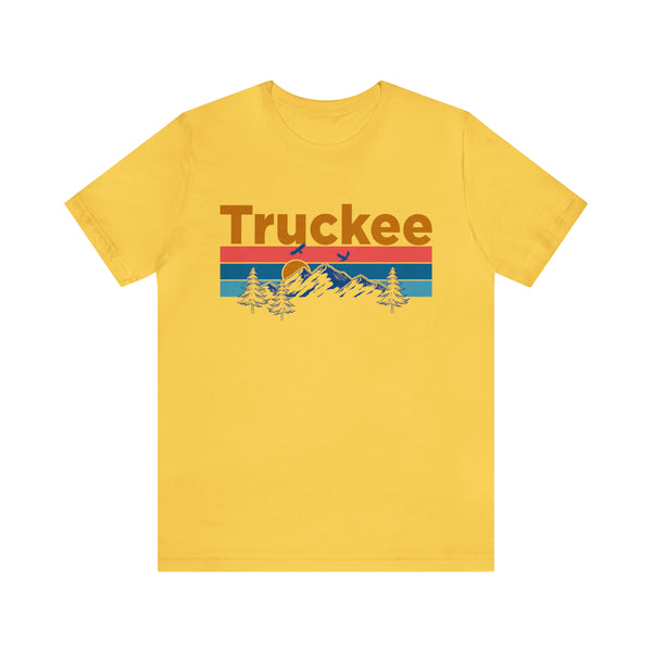 Truckee, California Shirt - Mountain Sunset Unisex Truckee T-Shirt