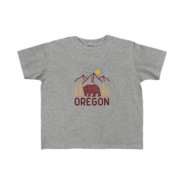 Oregon Toddler T-Shirt - Unisex Toddler Oregon Shirt - 0