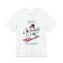 Vail, Colorado T Shirt - Ski Snowman Graphic Tee-1