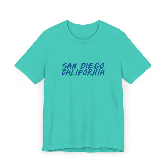 San Diego T-Shirt | 100% Cotton Retro California Tee