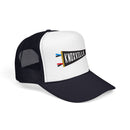 Knoxville, Tennessee Pennant Trucker Hat — Retro Flag Foam Cap-9