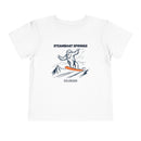 Steamboat Springs, Colorado Yeti Snowboard Toddler Tee-2