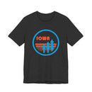 Iowa T Shirt - Retro Trees Iowa Tee-4