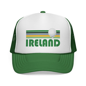 Ireland Retro Ireland Trucker Hat - 0