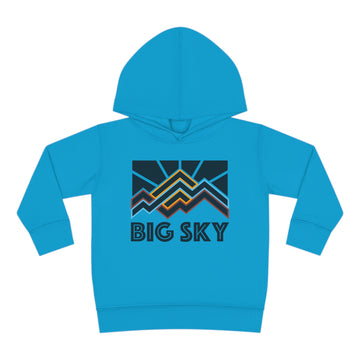 Buy turquoise Big Sky, Montana Toddler Hoodie - Unisex Big Sky, Montana Toddler Sweatshirt