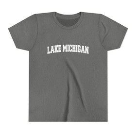 Lake Michigan Youth Graphic Tee - Kids T Shirt
