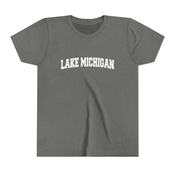 Lake Michigan Youth Graphic Tee - Kids T Shirt