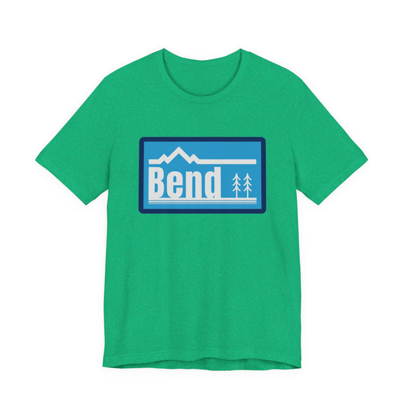 Bend Oregon Scenic Tee – Mountain & Pine Trees Travel T‑Shirt