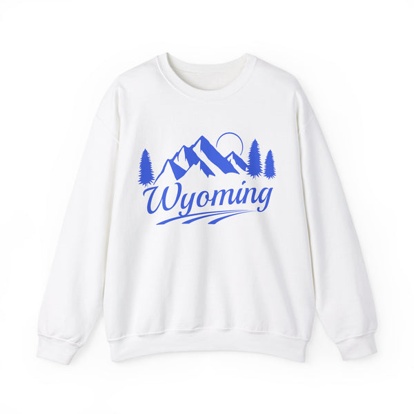 Wyoming Sweatshirt - Unisex Mountain Wyoming Sweatshirt