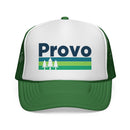Provo, Utah Retro Trees Trucker Hat - Vintage Style Provo Cap-2