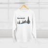 Premium Vermont Sweatshirt Unisex Crewneck, Premium Sweatshirt, Crewneck Jumper, Ski Resort Apparel
