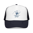 Vail, Colorado Snow Ski Trucker Hat — Retro Skier Foam Vail Cap-4
