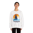 Tampa, Florida Sweatshirt - Sailboat Tampa Crewneck Sweatshirt-7