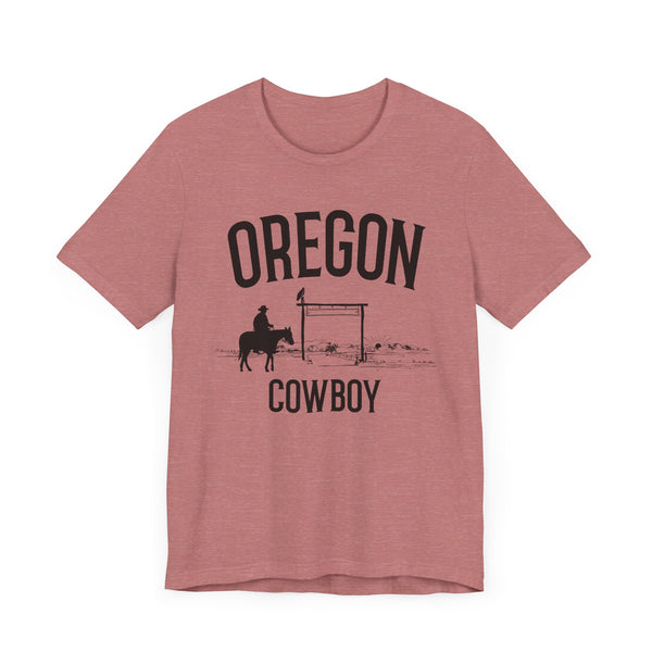 Oregon Cowboy T Shirt - Oregon Graphic Tee