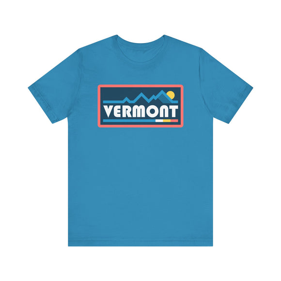 Vermont T Shirt - Retro Graphic Vermont Tee