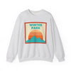 Retro Winter Park, Colorado Sweatshirt, Mountain Sun Design, Unisex Crewneck, Gift for Outdoorsy Friends, Vintage Jumper
