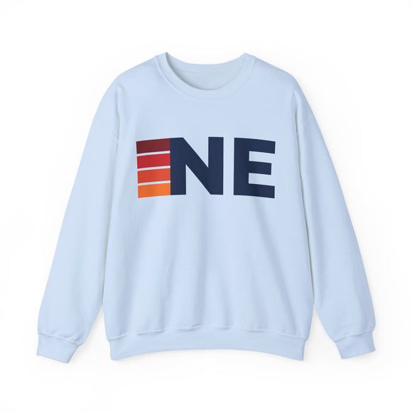 Nebraska Retro Sweatshirt | Retro Stripes Nebraska