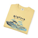 Bigfork, Montana T-Shirt, Comfort Colors 100% Cotton Wakeboard Boat Tee-13