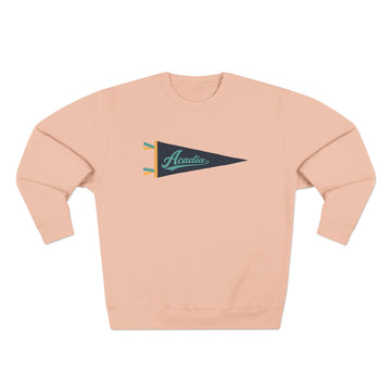 Buy pale-pink Premium Acadia National Park Crewneck Sweatshirt