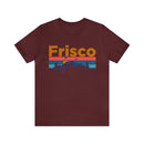 Frisco, Colorado Shirt - Mountain Sunset Unisex Frisco T-Shirt-6