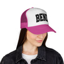 Bend, Oregon Collegiate Style Trucker Hat-28