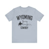 Wyoming Cowboy T Shirt - Wyoming Graphic Tee