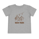New York Toddler T-Shirt — Vintage Gondola Ski Mountain Tee-3