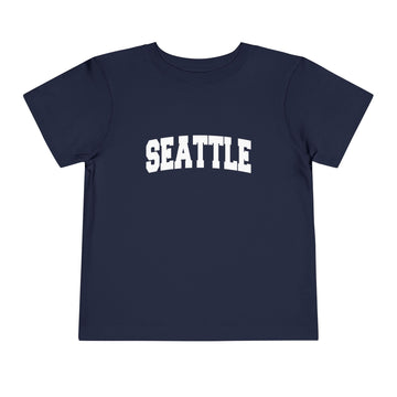 Seattle, Washington Toddler Graphic Tee - Kids Seattle Vacation T-Shirt - 0