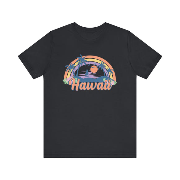 Hawaii T-Shirt - Retro Beach Unisex Hawaii Shirt