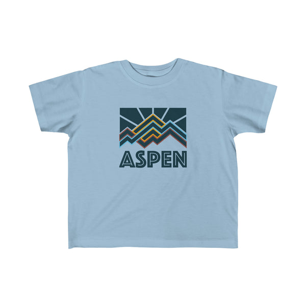 Aspen, Colorado Toddler T-Shirt - Toddler Aspen Shirt