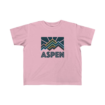 Buy pink Aspen, Colorado Toddler T-Shirt - Toddler Aspen Shirt
