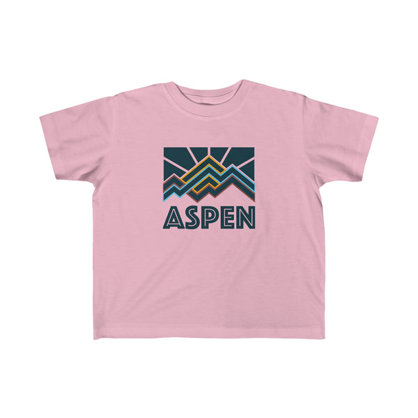 Aspen, Colorado Toddler T-Shirt - Toddler Aspen Shirt