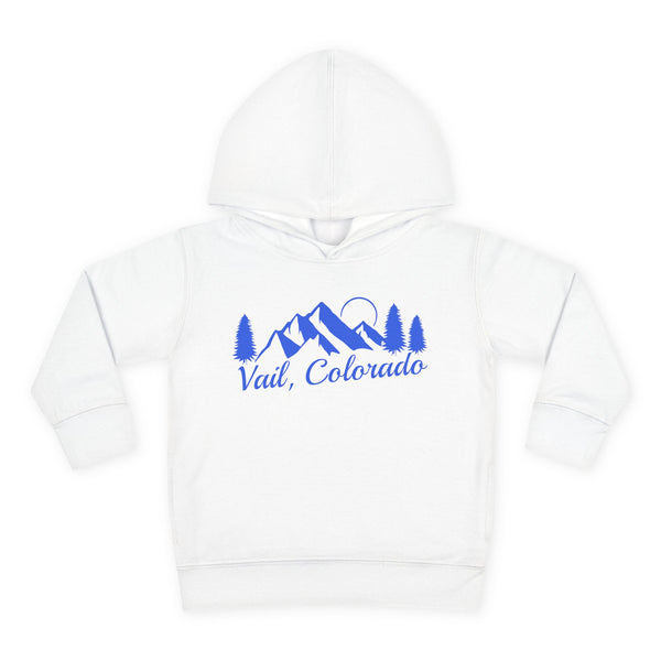 Vail, Colorado Toddler Hoodie - Unisex Mountain Vail Pullover Sweatshirt, Kids Hooded Jumper, Colorado Souvenir