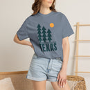 Texas T Shirt, Comfort Colors Cotton 100% Cotton Trees Tee-17