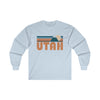 Utah Long Sleeve Shirt - Retro Unisex Utah Long Sleeve Tee