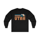 Utah Long Sleeve Shirt - Retro Unisex Utah Long Sleeve Tee-4