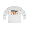 Utah Long Sleeve Shirt - Retro Unisex Utah Long Sleeve Tee