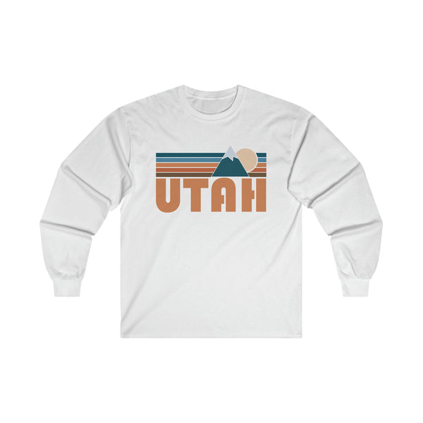 Utah Long Sleeve Shirt - Retro Unisex Utah Long Sleeve Tee