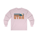 Utah Long Sleeve Shirt - Retro Unisex Utah Long Sleeve Tee-7