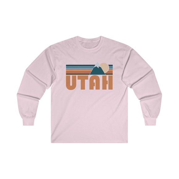 Utah Long Sleeve Shirt - Retro Unisex Utah Long Sleeve Tee