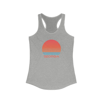 Buy heather-grey Georgia Women's Racerback Tank Top