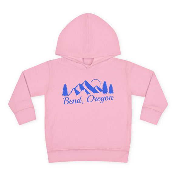 Bend, Oregon Toddler Hoodie - Unisex Mountain Bend Pullover Sweatshirt, Kids Hooded Jumper, Oregon Souvenir
