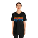 Bozeman, Montana Shirt - Mountain Sunset Unisex Bozeman T-Shirt-34