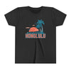 Honolulu, Hawaii Youth Shirt - Retro Palm Tree Honolulu Kid's T-Shirt