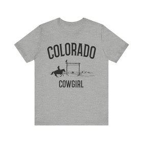 Buy athletic-heather Colorado Cowgirl Graphic Tee