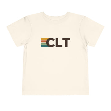 Buy natural Charlotte, North Carolina Toddler Tee - CLT Kids T Shirt