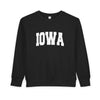 Iowa Toddler Sweatshirt - Iowa Toddler Crewneck Sweatshirt
